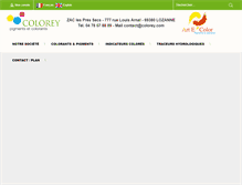 Tablet Screenshot of colorey.com